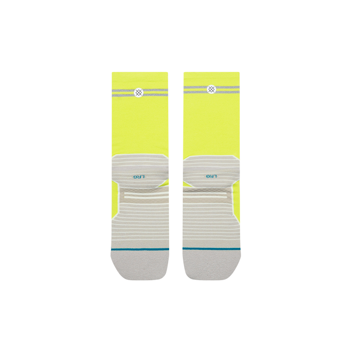 Stance Reflector Light Crew Sock Volt