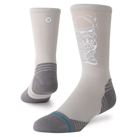 Stance Dj Trooper Light Crew Sockenenen Grau 