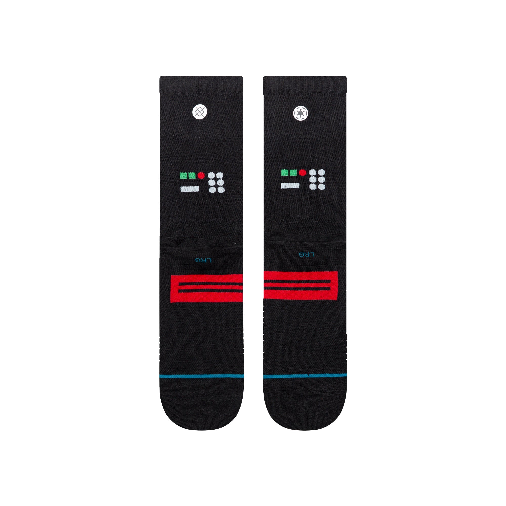Stance Dark Side Crew Sock Black