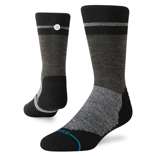 Stance Trenton Mid Wool Crew Socken Schwarz