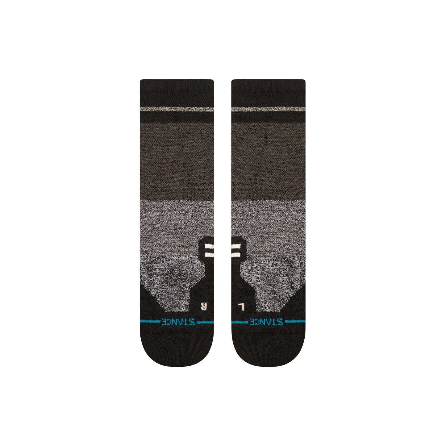 Stance Trenton Mid Wool Crew Socken Schwarz