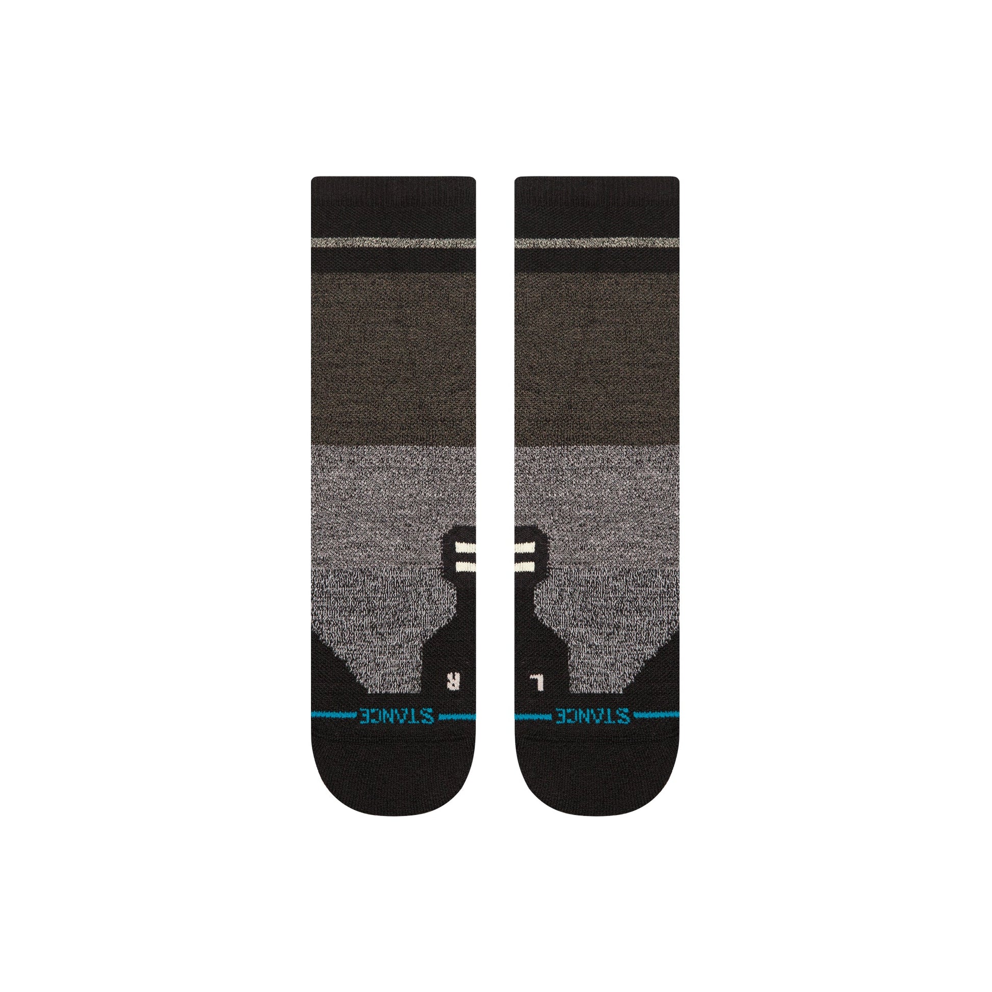 Stance Trenton Mid Wool Crew Socken Schwarz