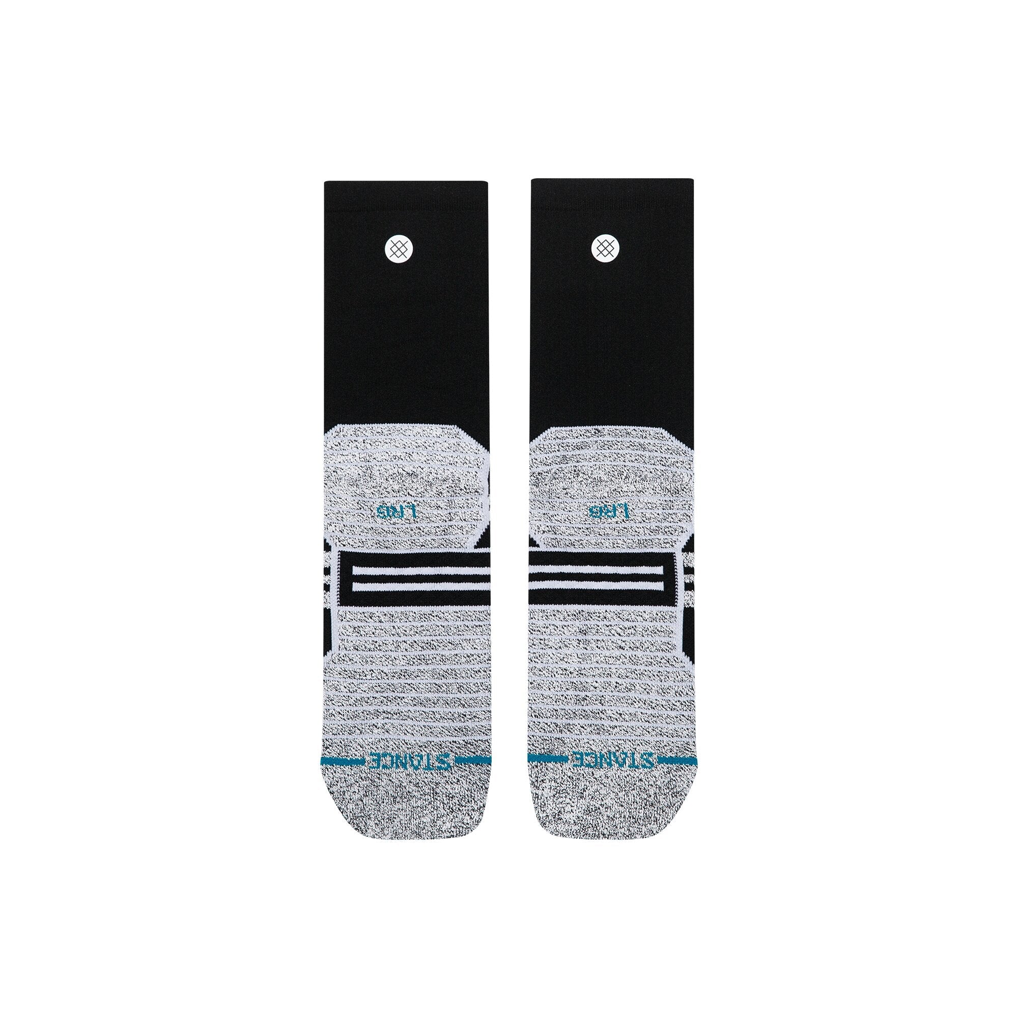Stance Static Gripper Crew Sock Black