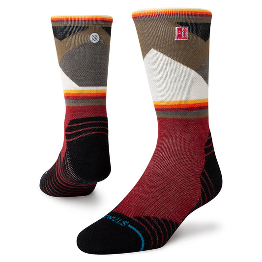 Stance Jimmy Chin Wool Crew Socken Rot