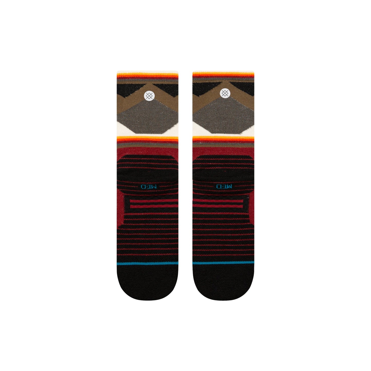 Stance Jimmy Chin Wool Crew Socken Rot