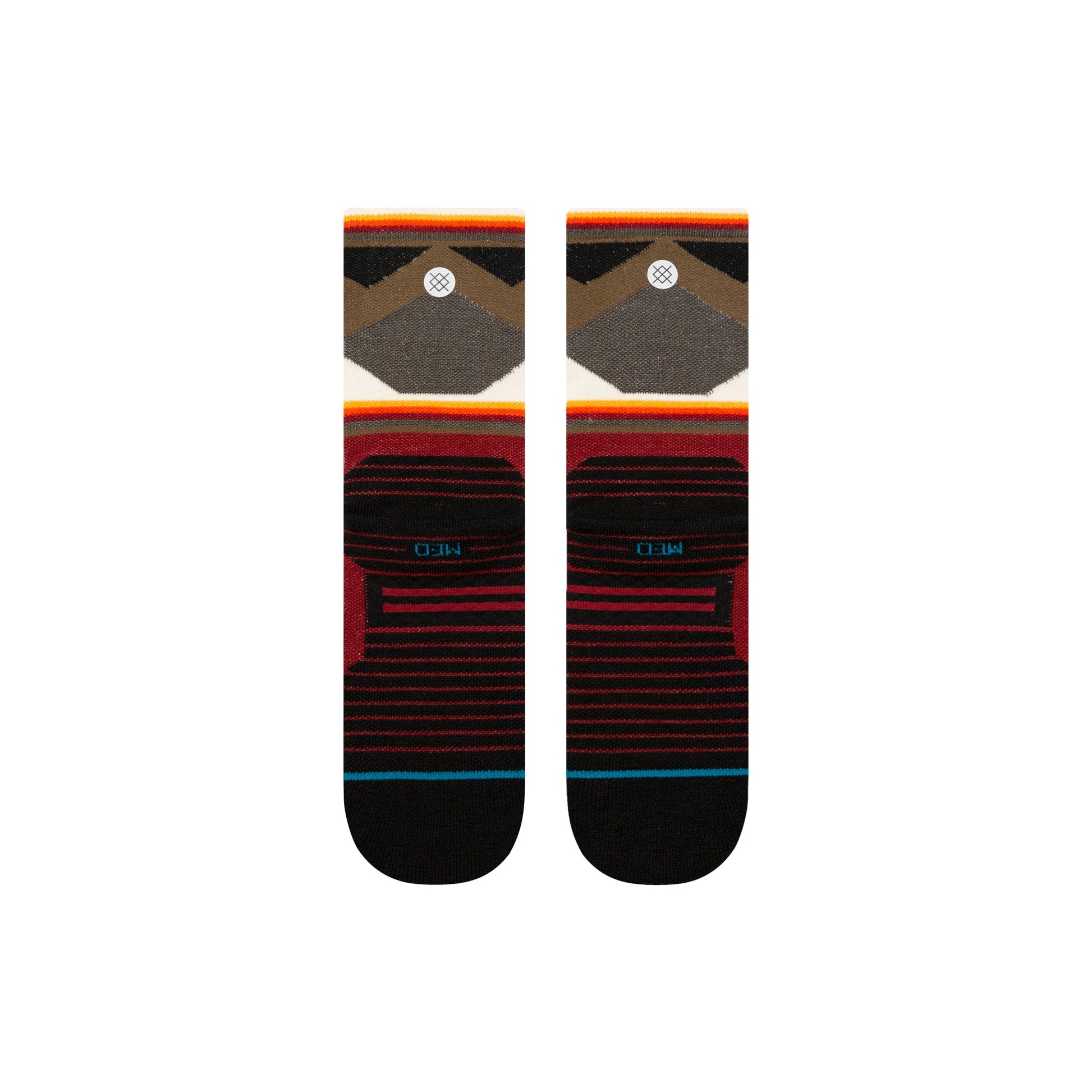 Stance Jimmy Chin Wool Crew Socken Rot