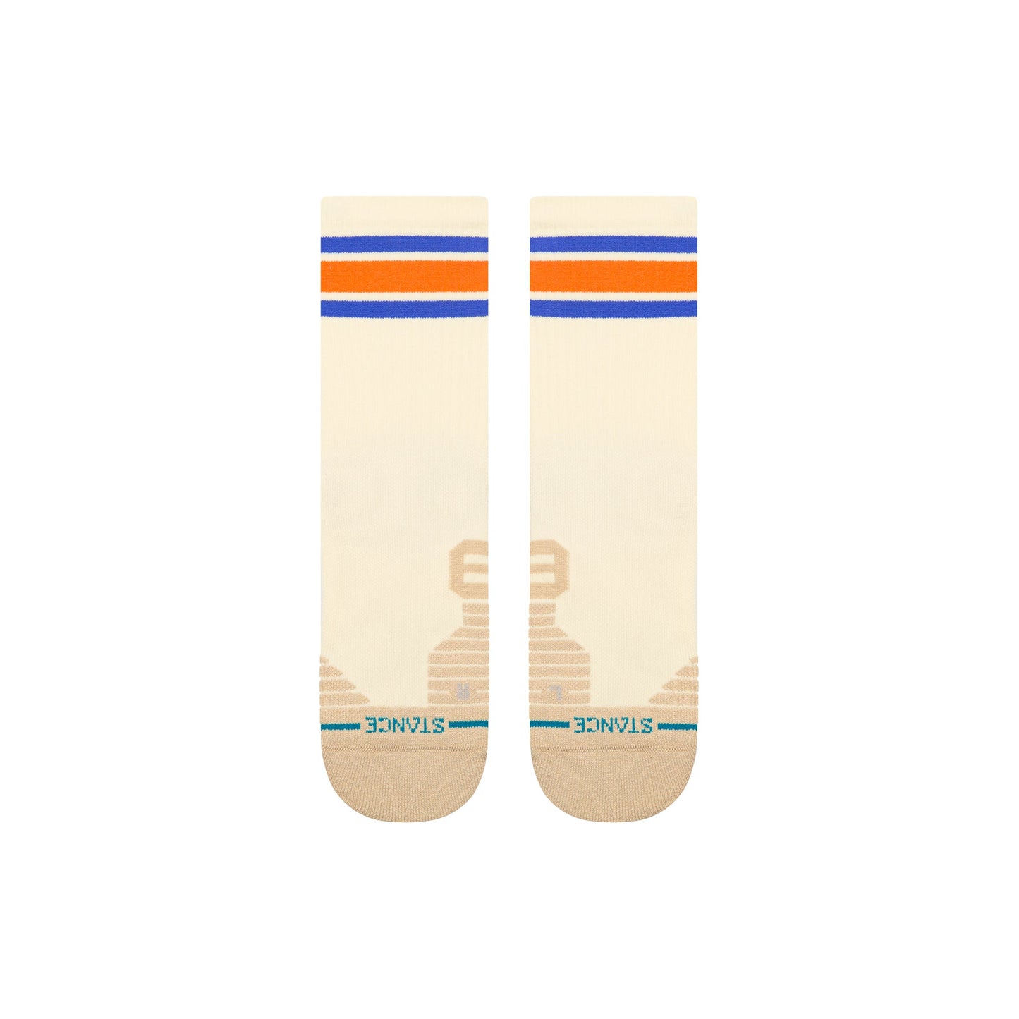 Stance Boyd Mid Ribbed Crew Socken Canvas