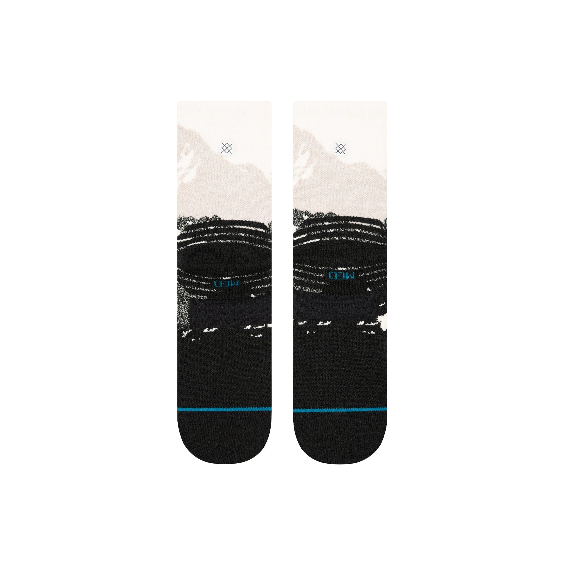 Stance Out Of Range Hike Crew Socken Canvas