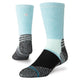 Stance Turnpike Loop Hike Crew Socken Eisblau