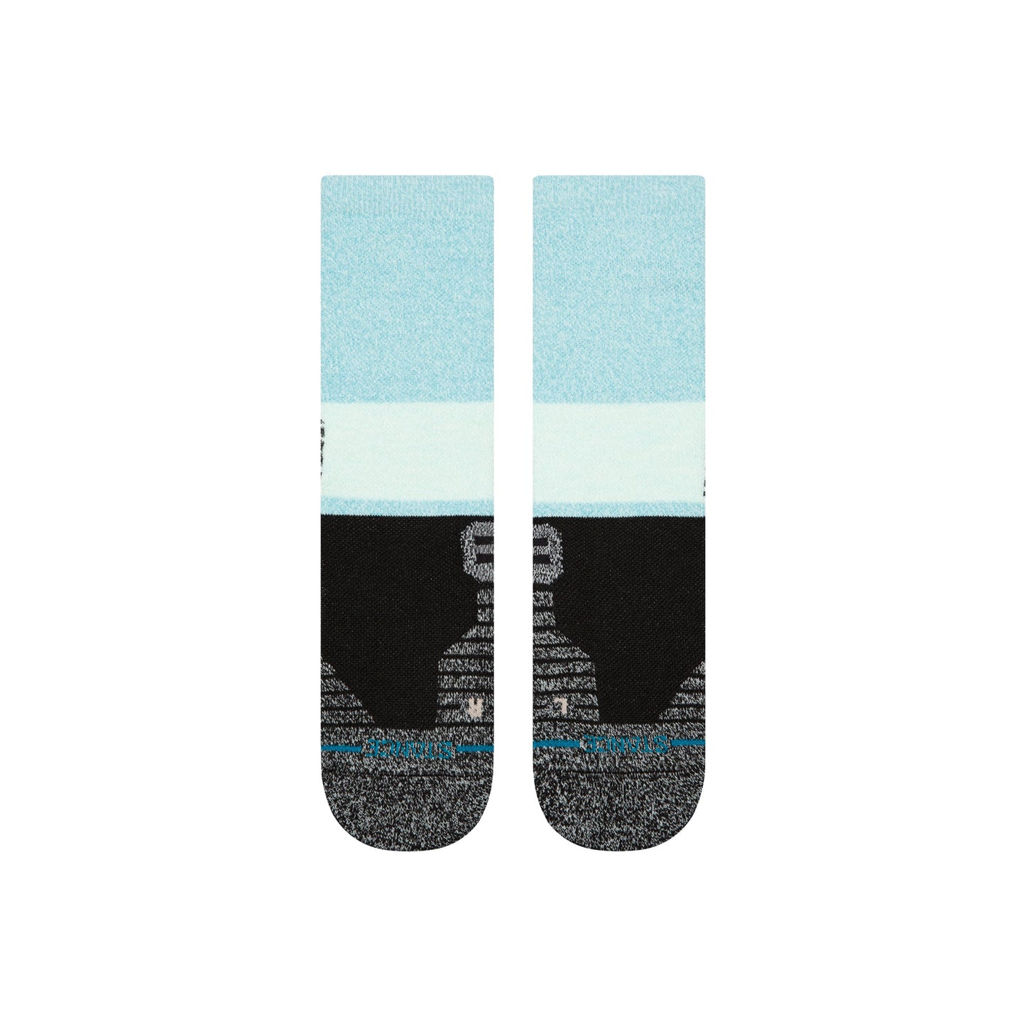 Stance Turnpike Loop Hike Crew Socken Eisblau