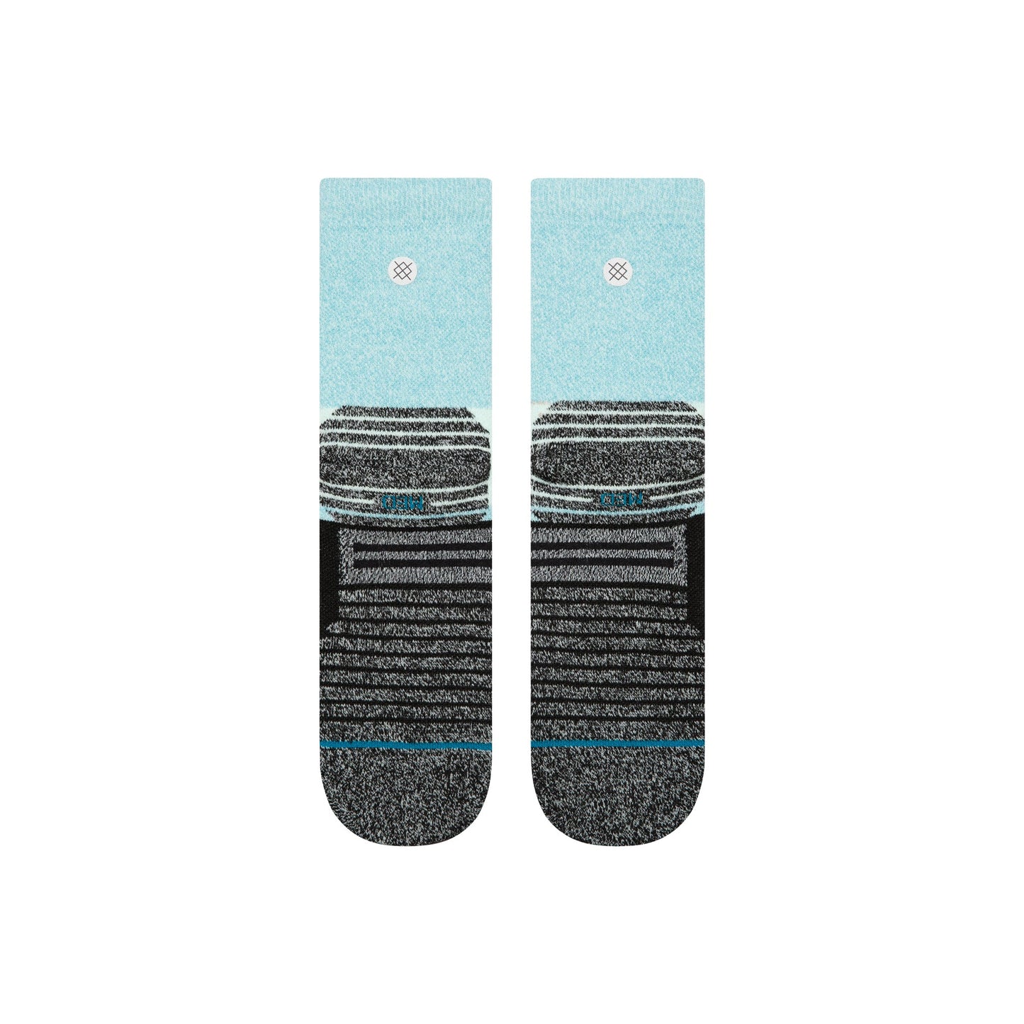 Stance Turnpike Loop Hike Crew Socken Eisblau