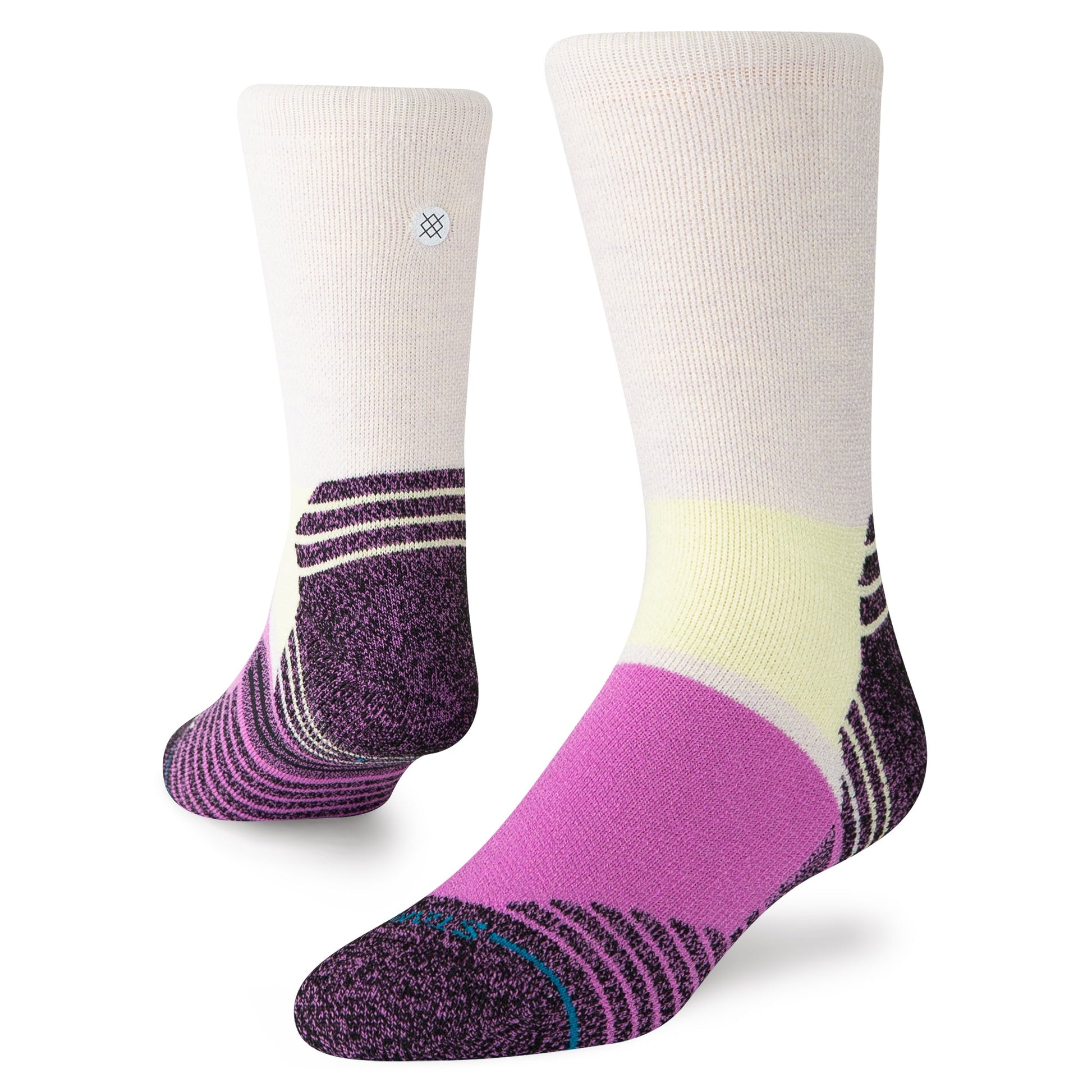 Stance Turnpike Loop Hike Crew Socken Orchidee