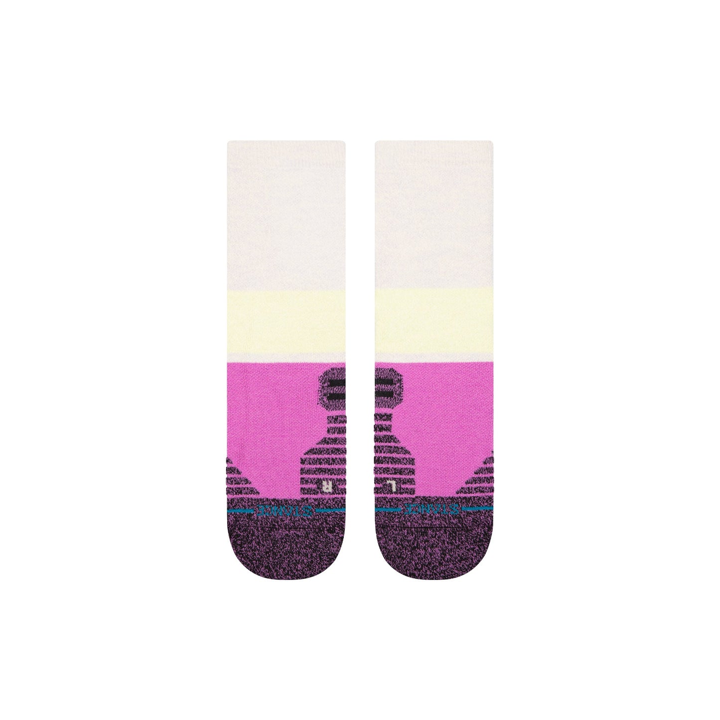 Stance Turnpike Loop Hike Crew Socken Orchidee