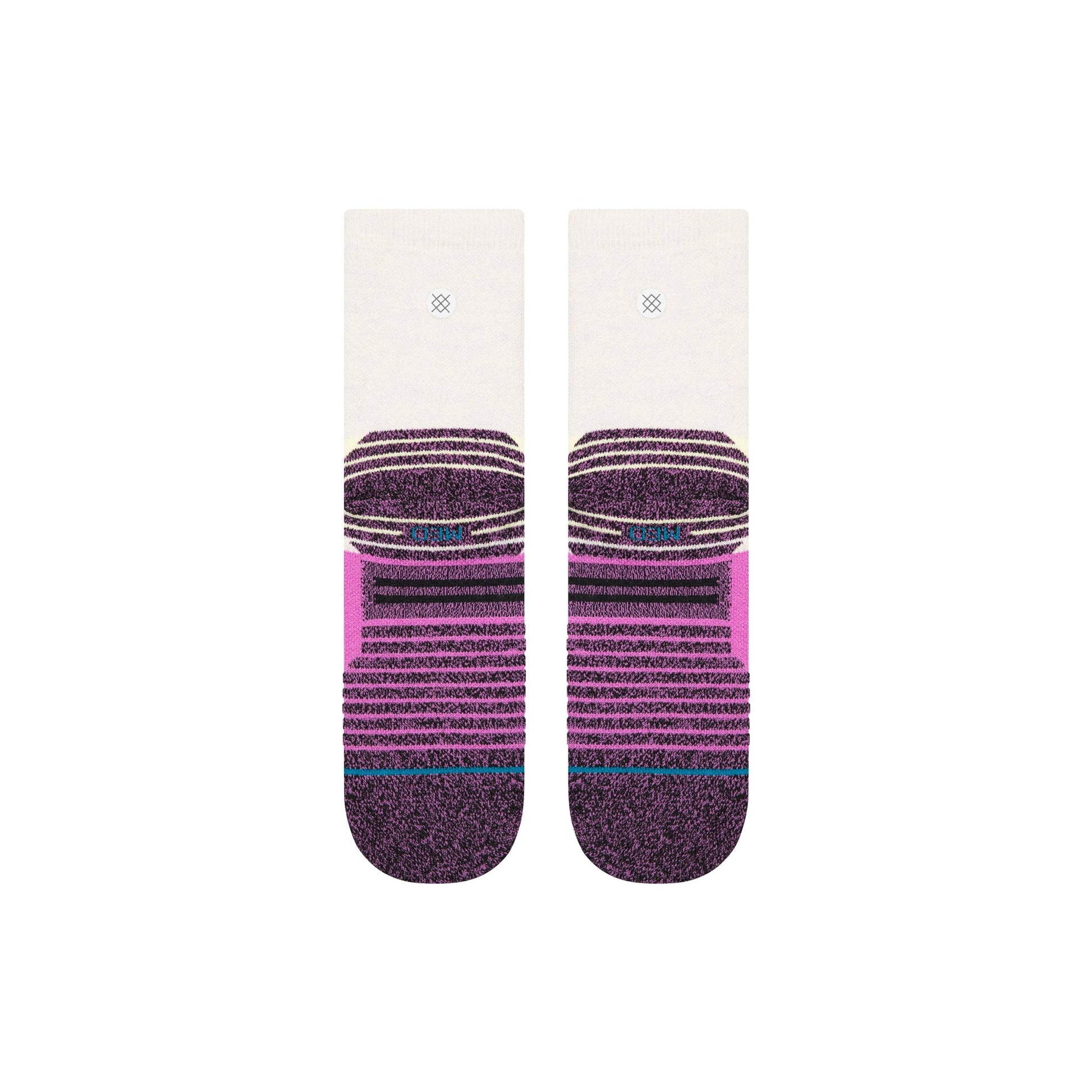 Stance Turnpike Loop Hike Crew Socken Orchidee