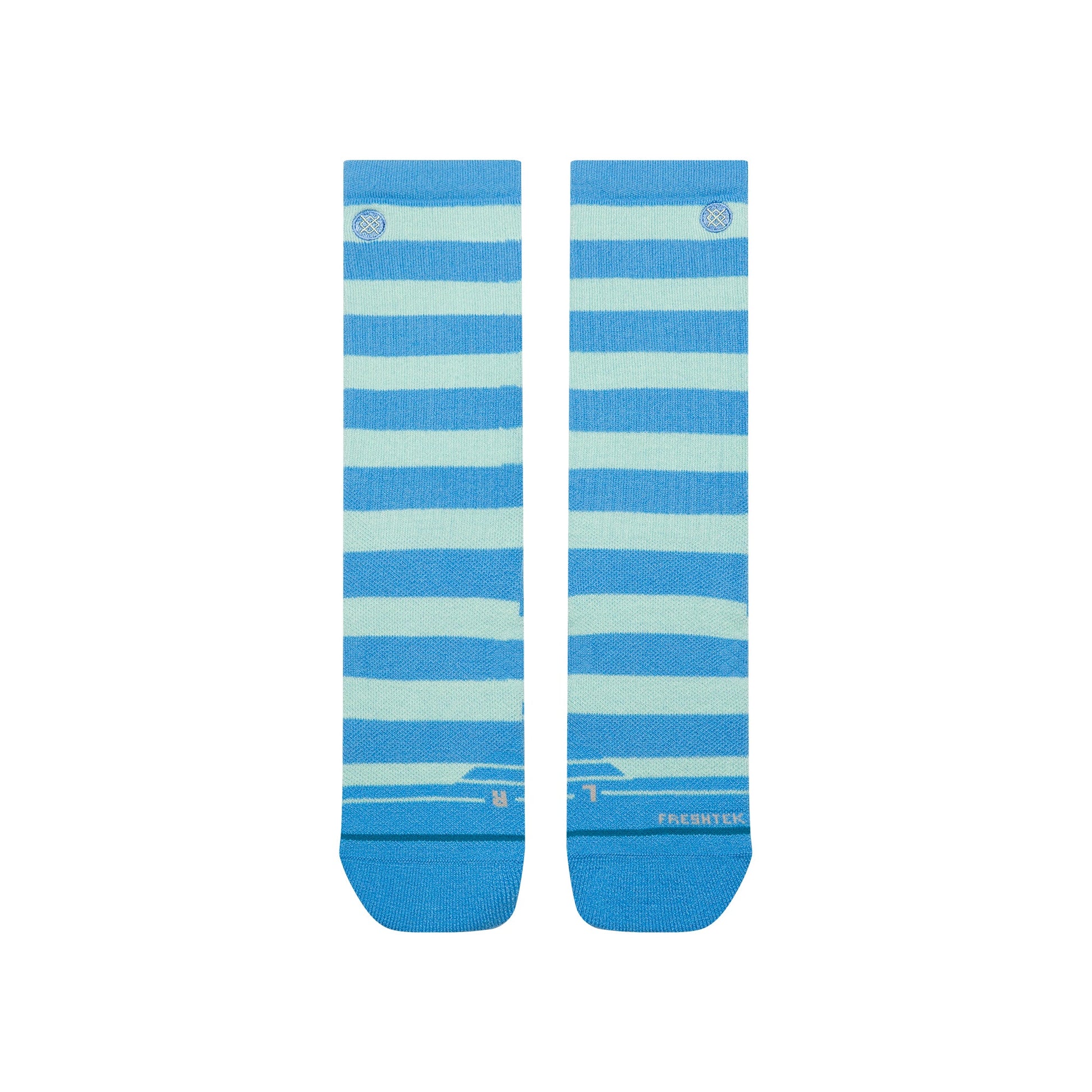 Stance Striped It Hike Crew Sock - Electric Blue