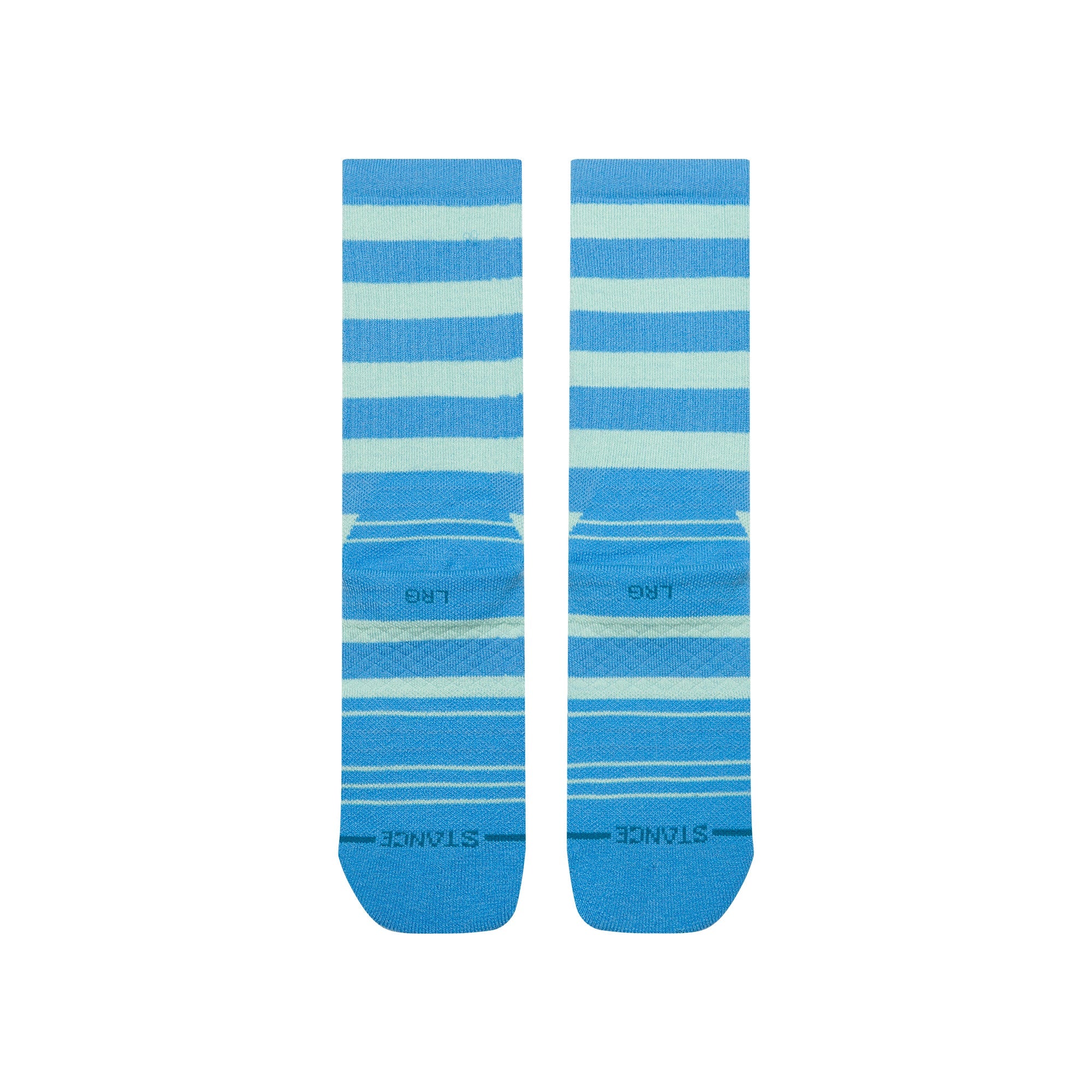 Stance Striped It Hike Crew Sock - Electric Blue