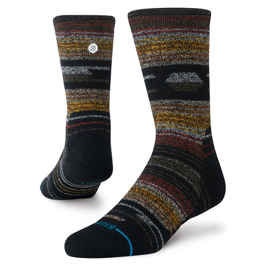 Stance Fork In The Road Mid Crew Socken Schwarz