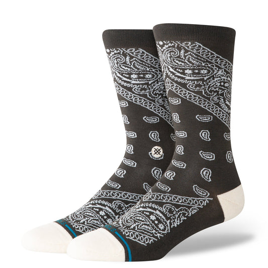 Stance Barrio Crew Socken Verwaschenes Schwarz