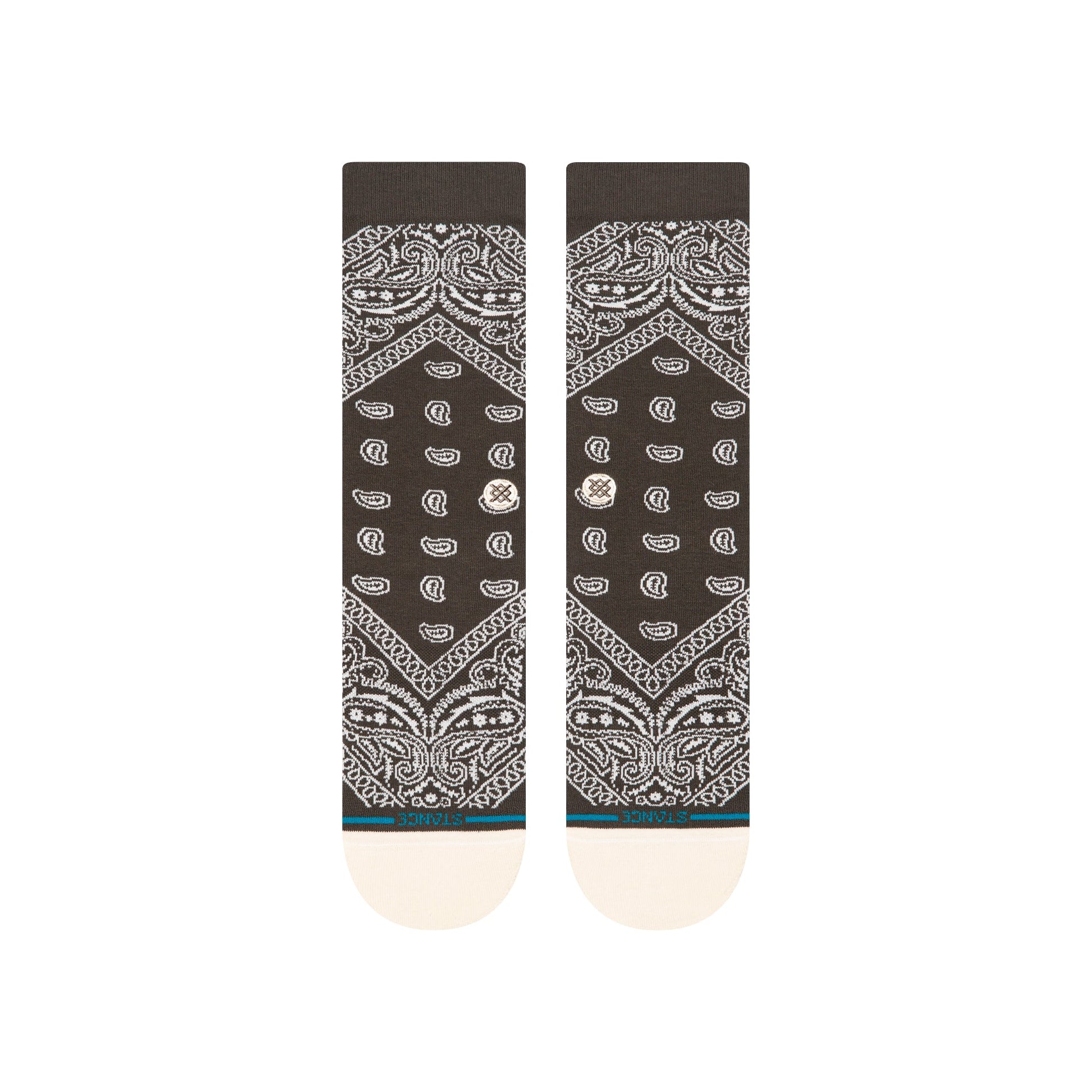 Stance Barrio Crew Socken Verwaschenes Schwarz