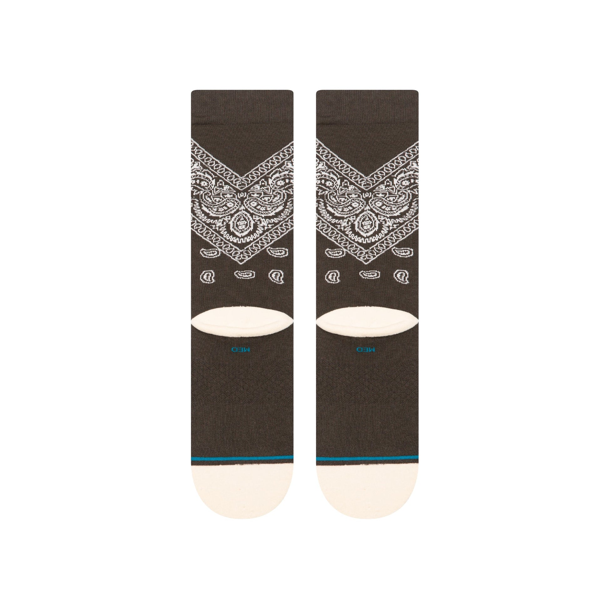 Stance Barrio Crew Socken Verwaschenes Schwarz