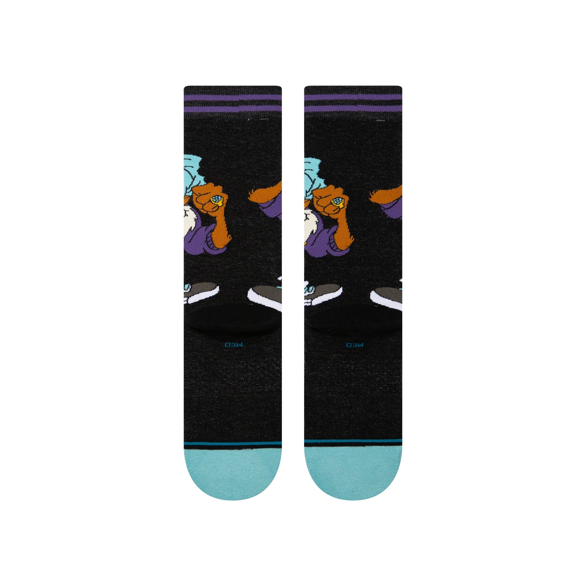 Stance Taz Crew Socken Schwarz
