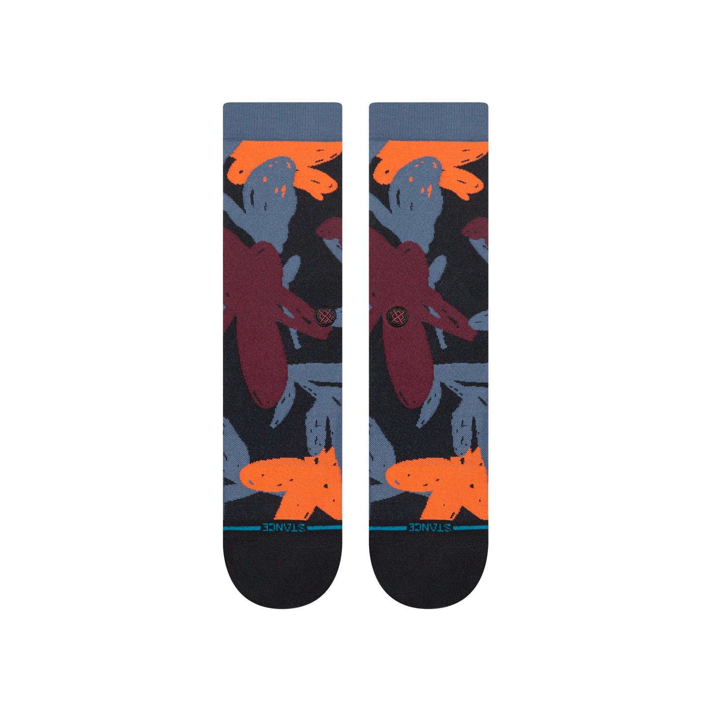 In Paradise Crew Socken Sea Blue