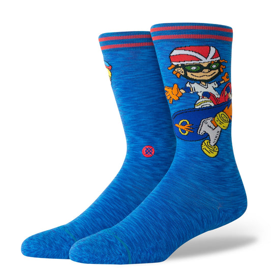 Reggie And Otto Crew Socken Royal