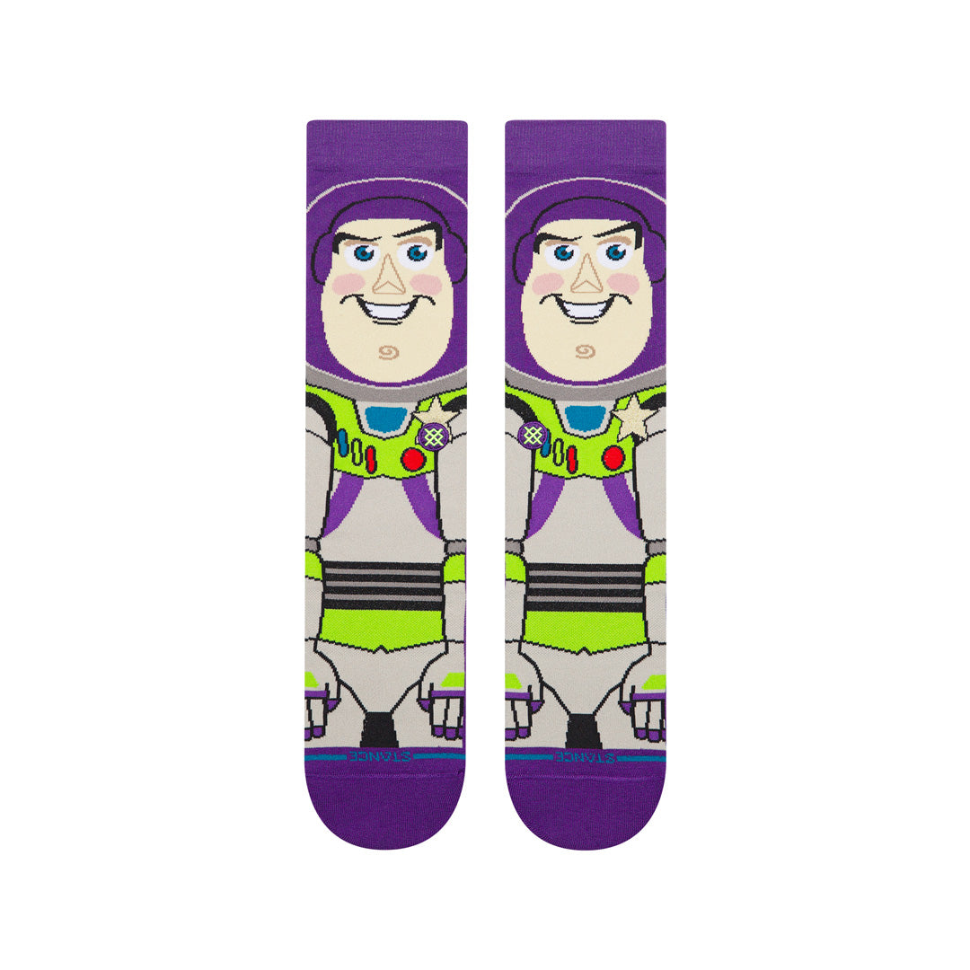 Stance Buzz Crew Sock Purple