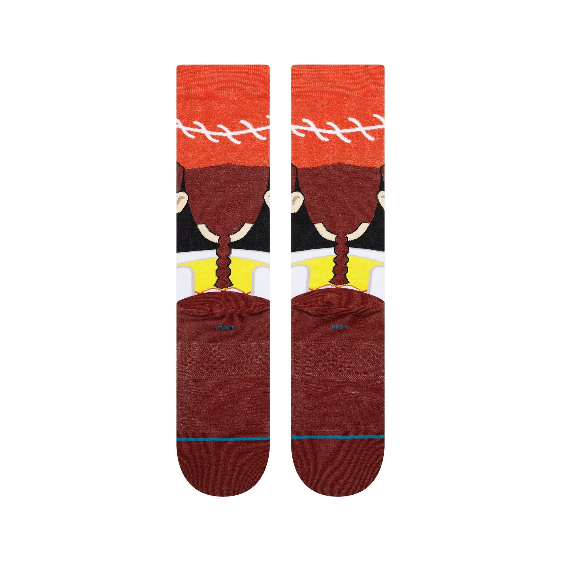 Stance Jessie Crew Sock Red