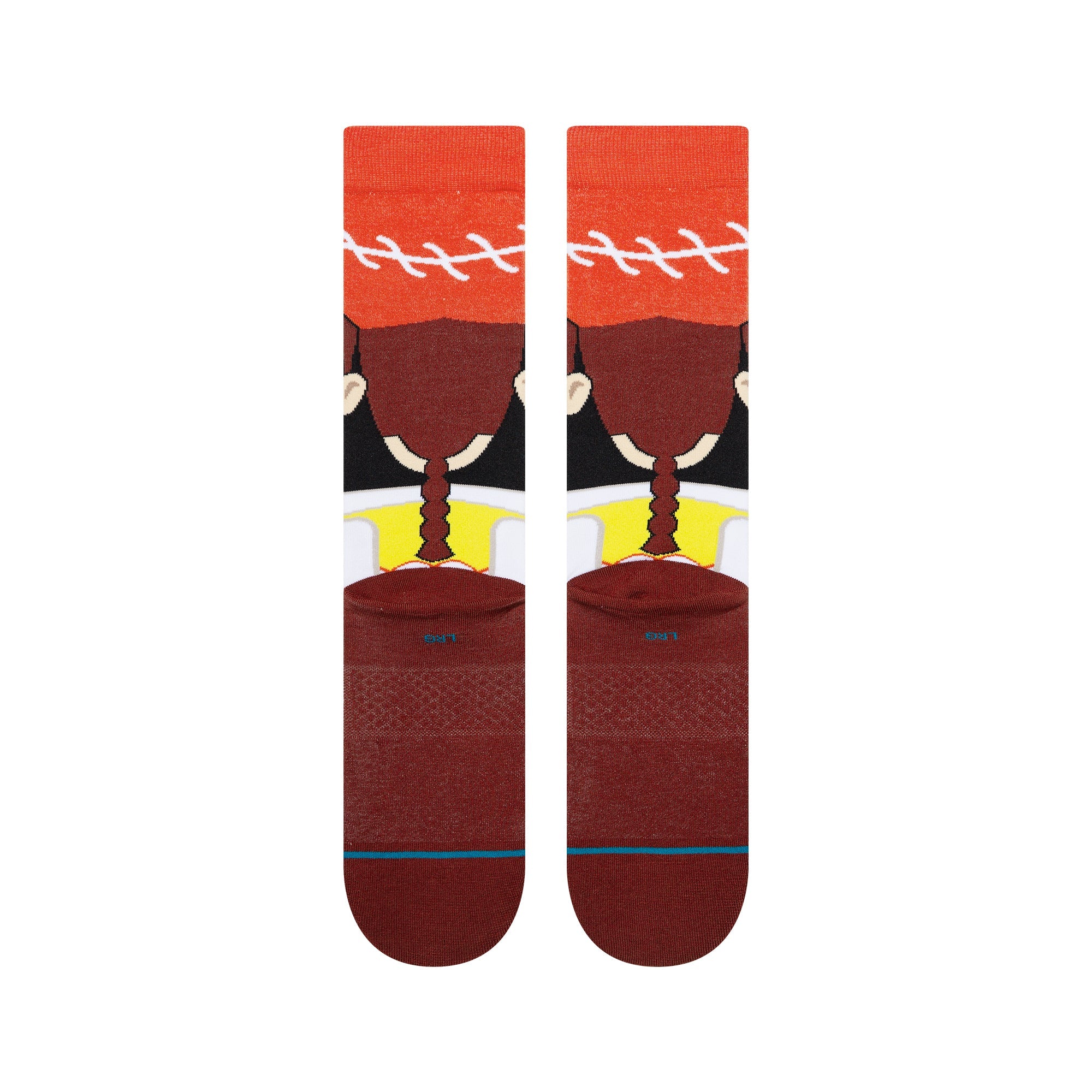 Stance Jessie Crew Sock Red