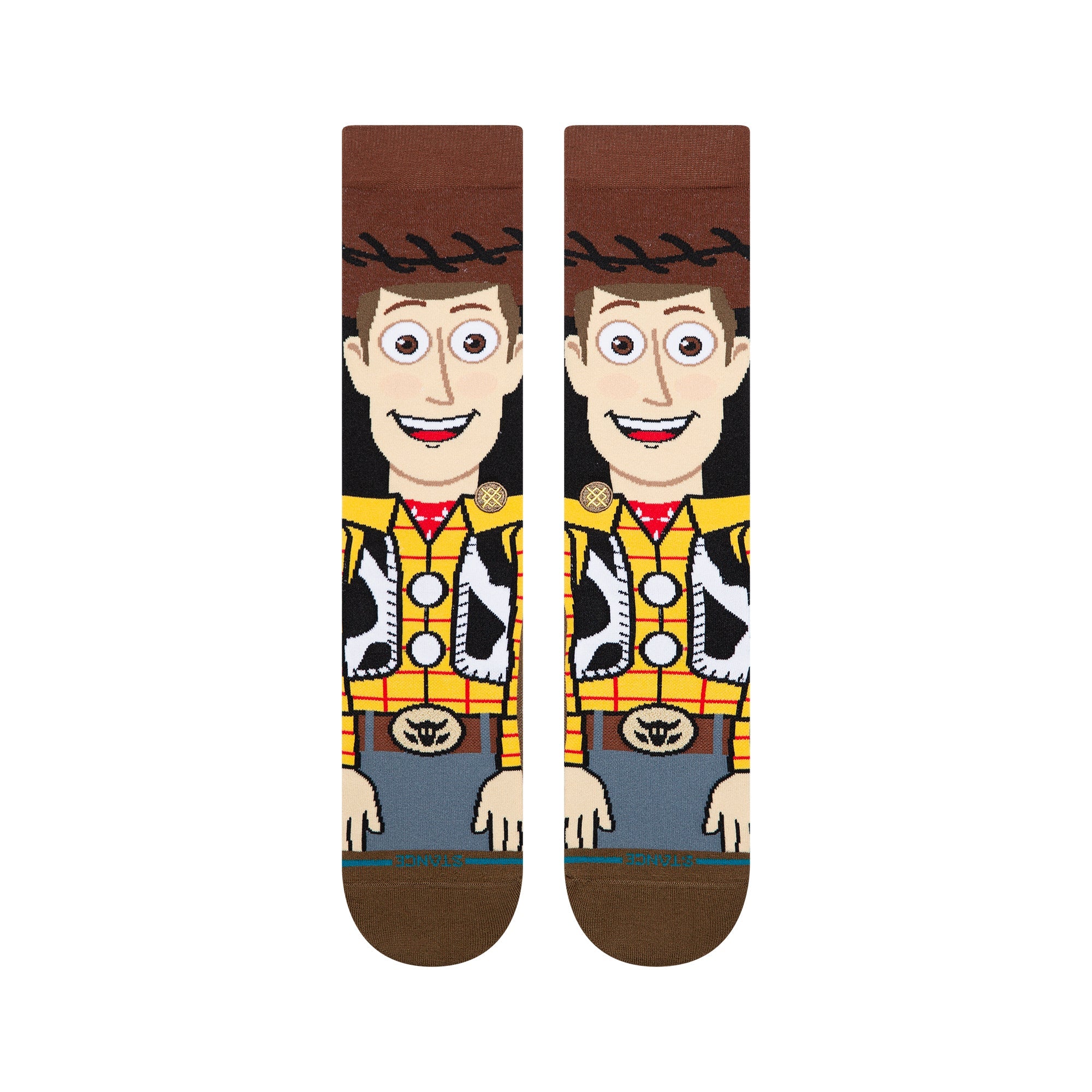 Stance Woody Crew Sock Brown