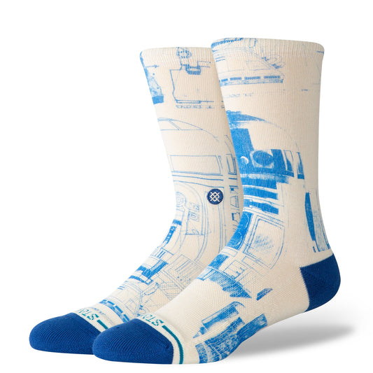 Stance R2 D2 Star Wars Crew Socken Canvas