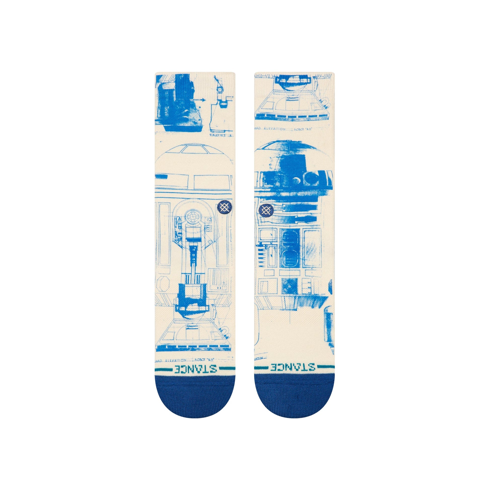 Stance R2 D2 Star Wars Crew Socken Canvas