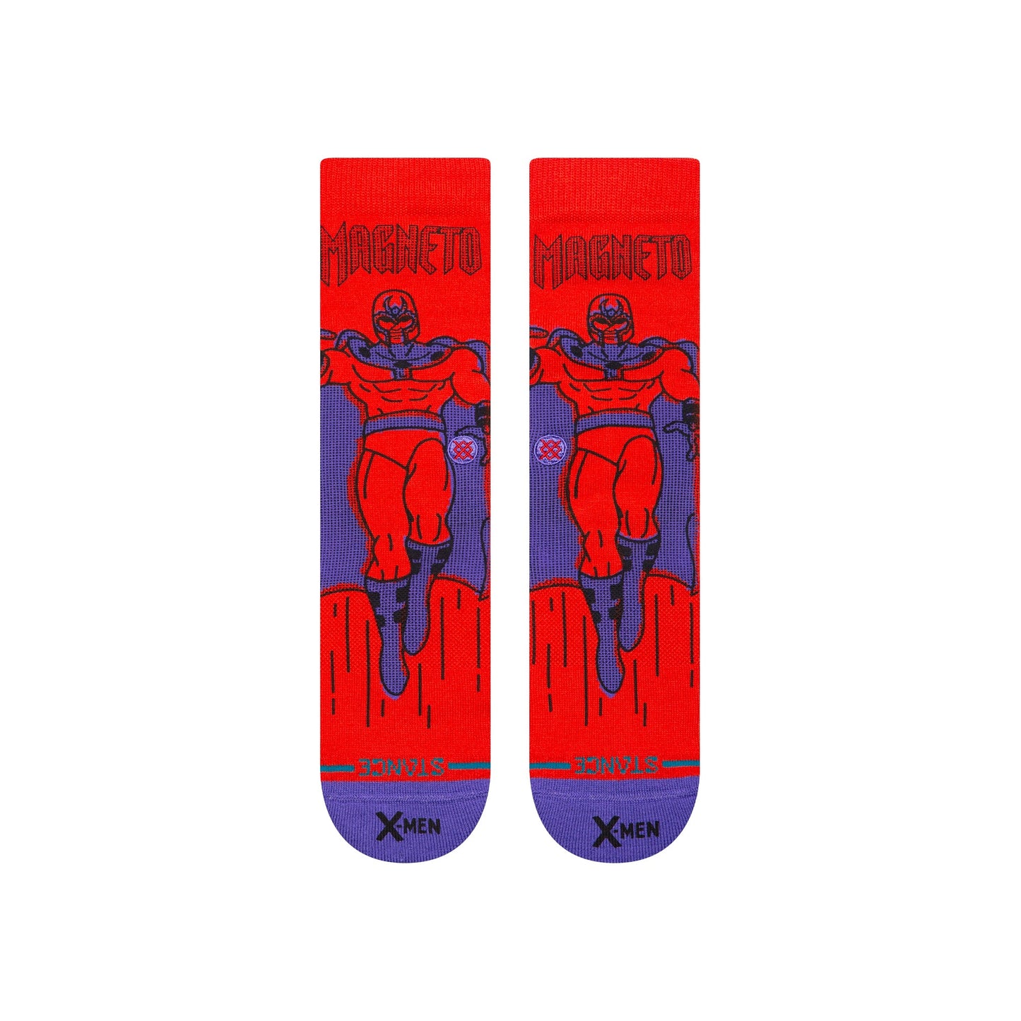 Magneto Crew Socken Rot