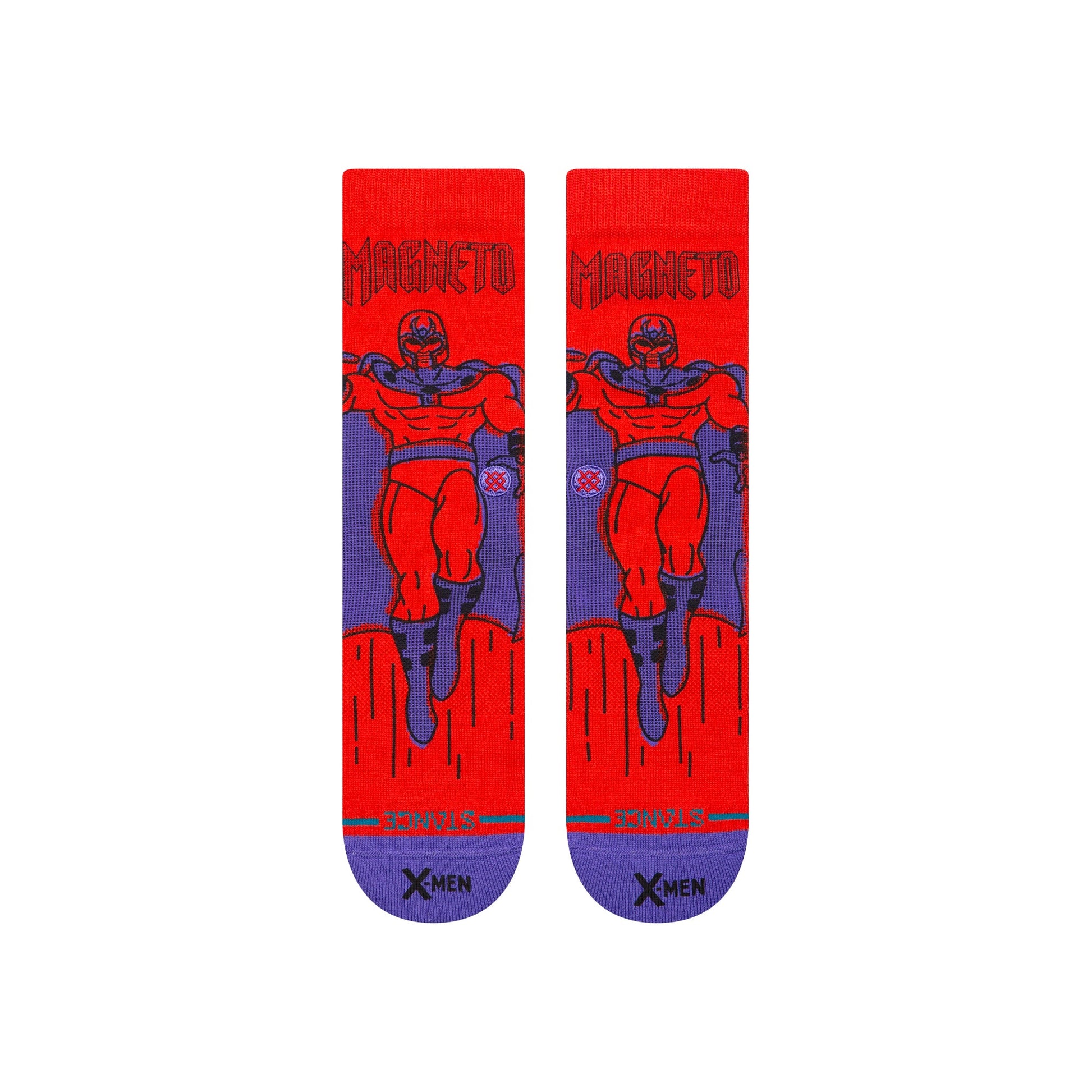 Magneto Crew Sock Red