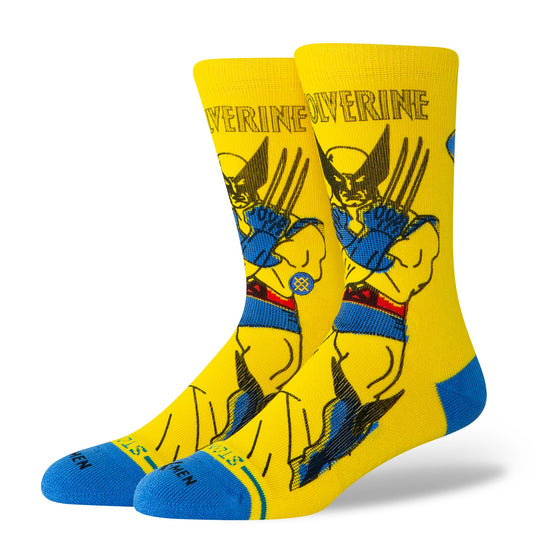 Wolverine Crew Socken Gelb