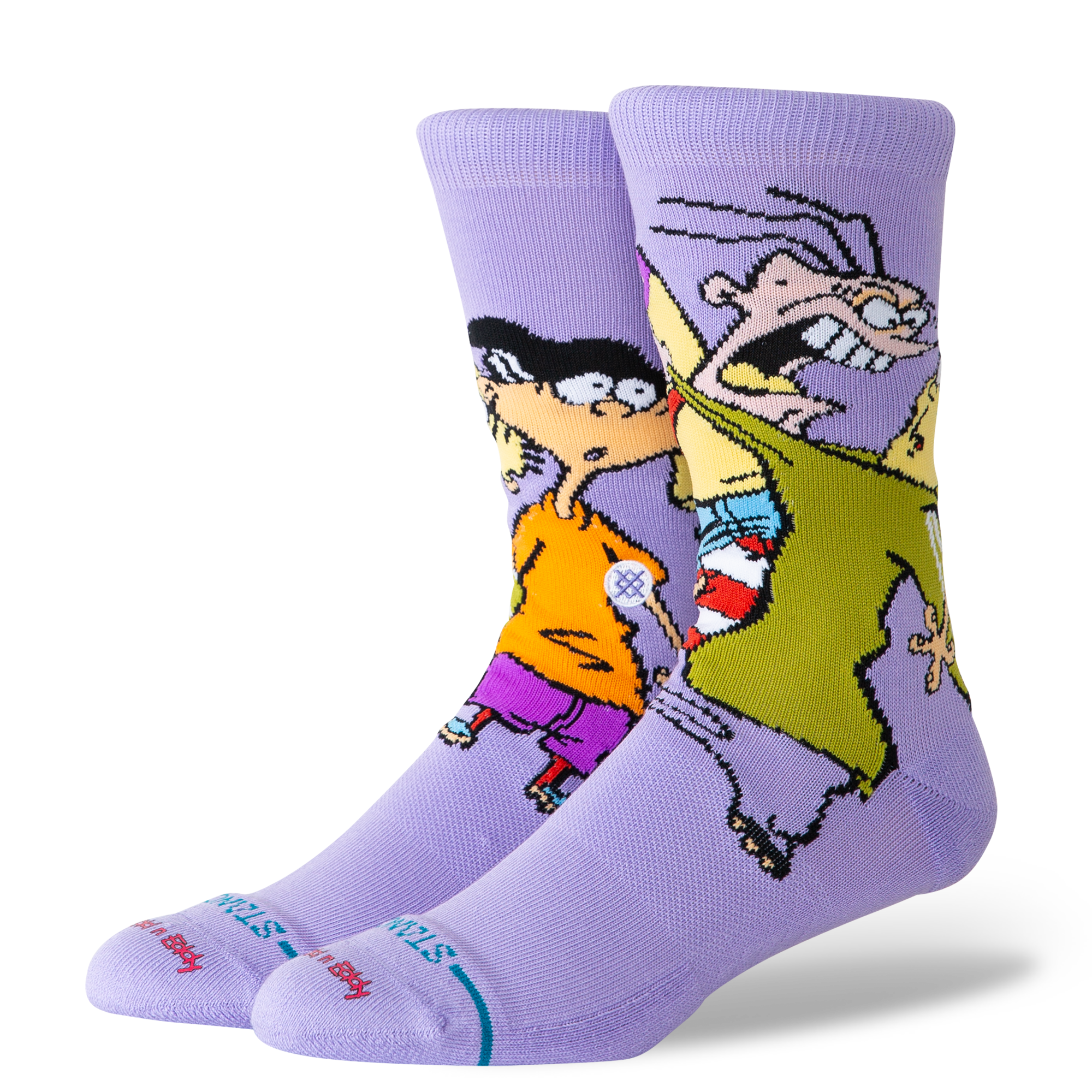 Stance Ed Edd Eddy Crew Sock Purple