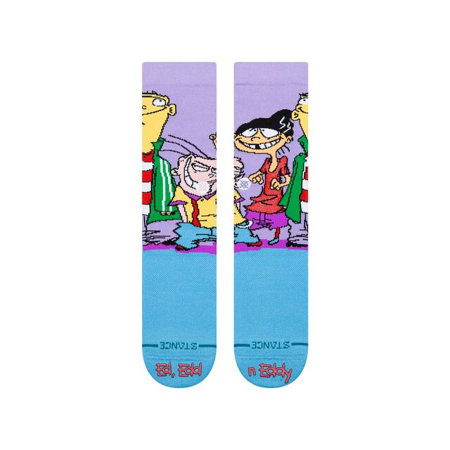 Stance Ed Edd Eddy Crew Sock Purple