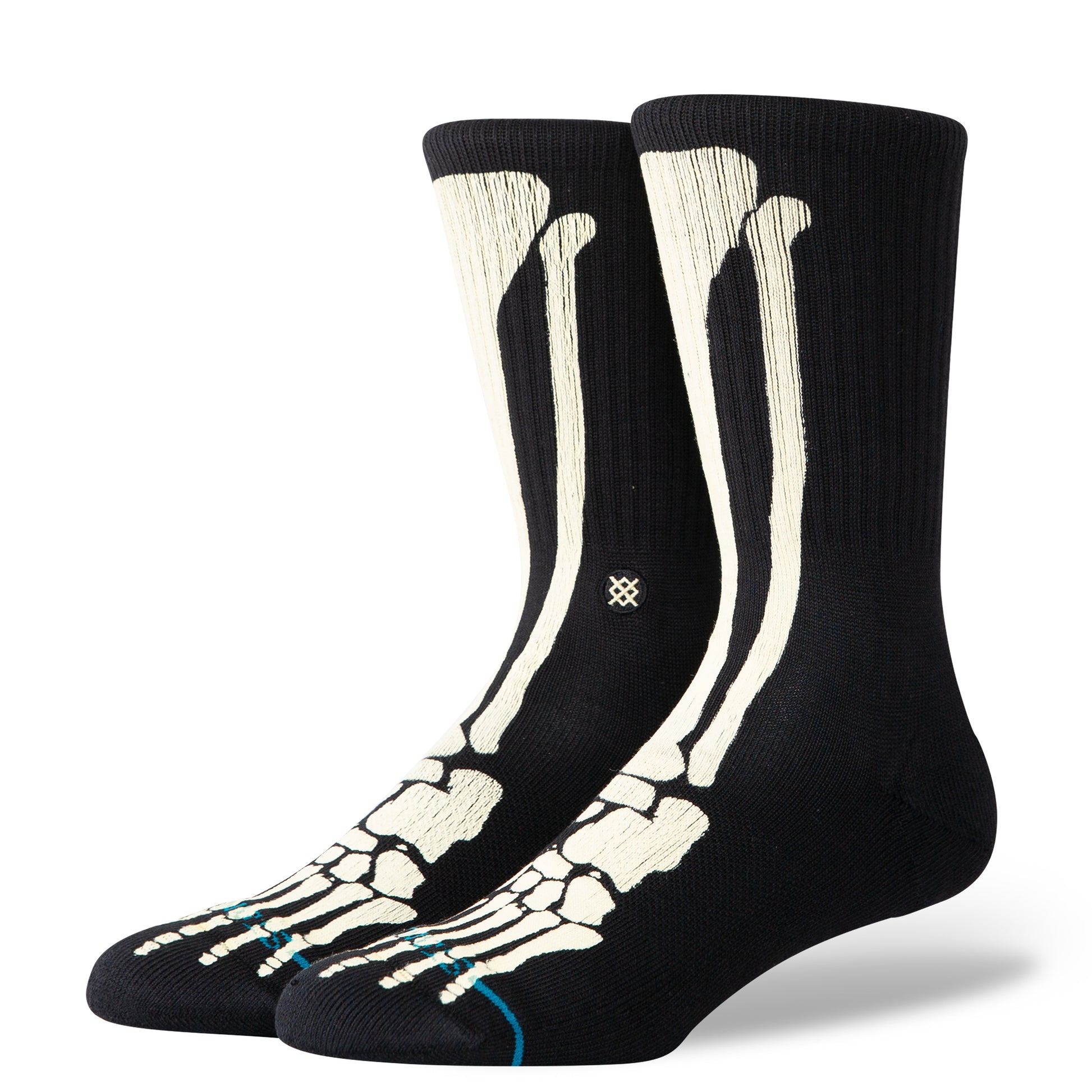 Stance Bonez Crew Socken Schwarz