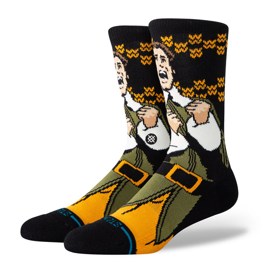 Stance Smilings My Favourite Crew Socken Schwarz