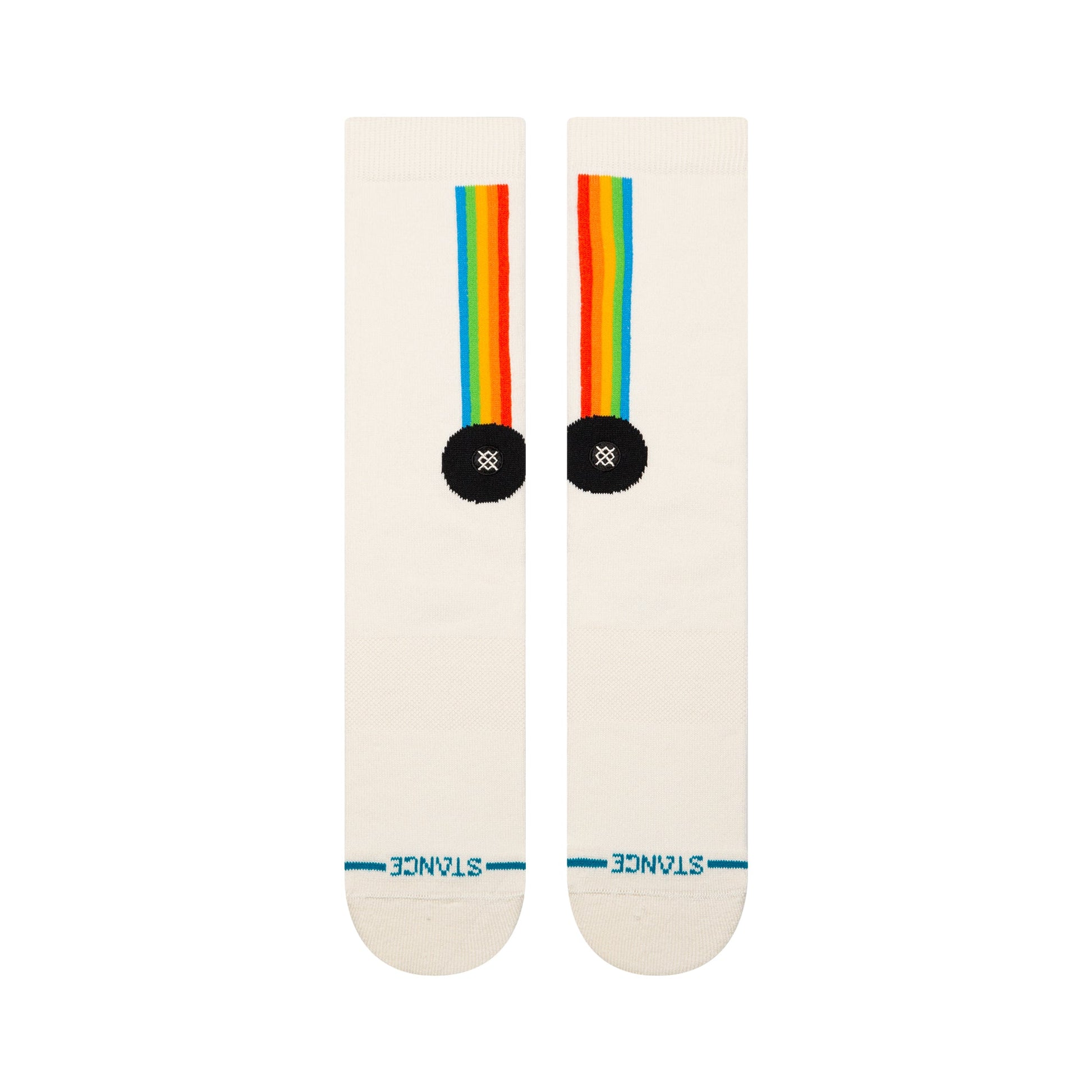 Stance Aperture Crew Sock White