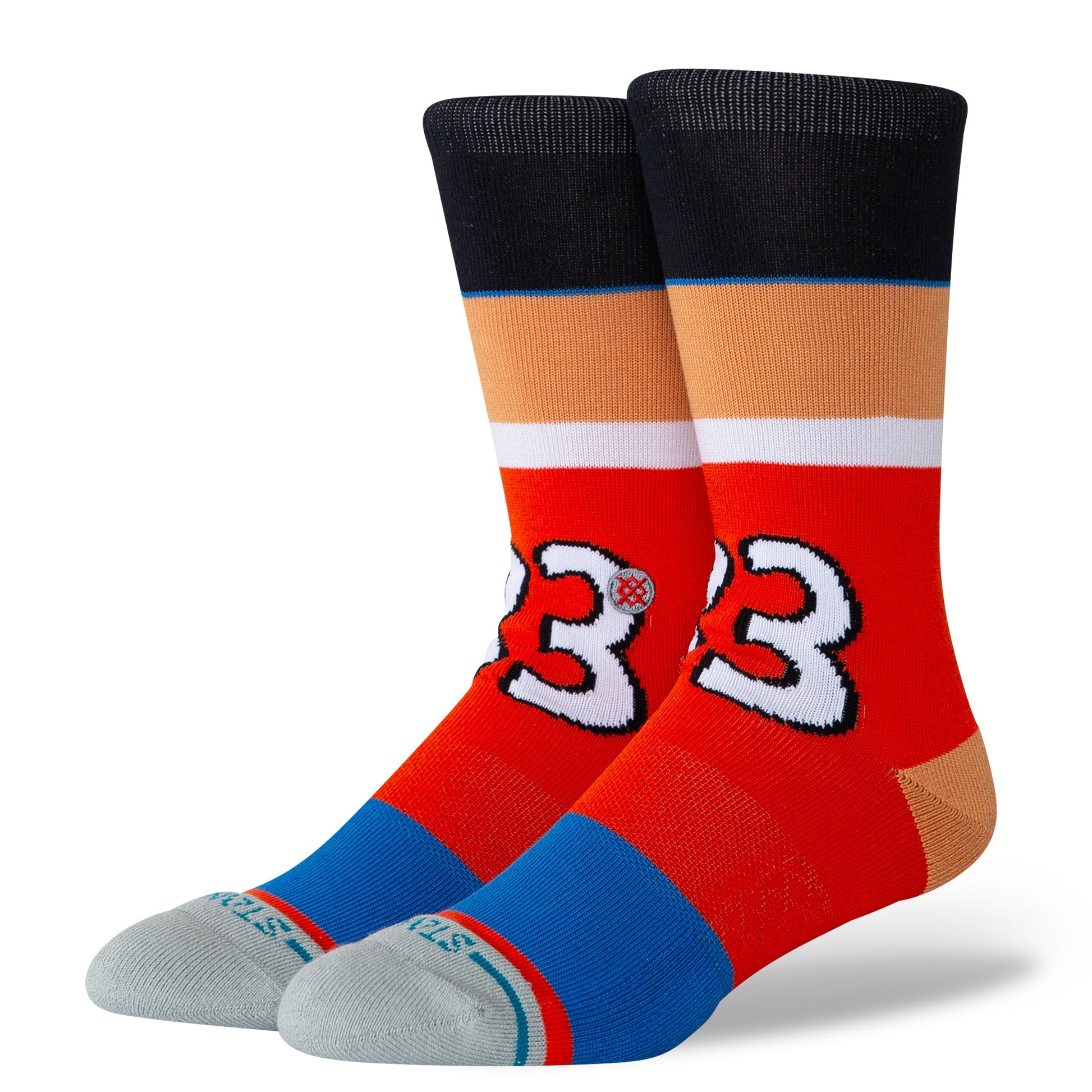 Stance Gerald Crew Sock Red