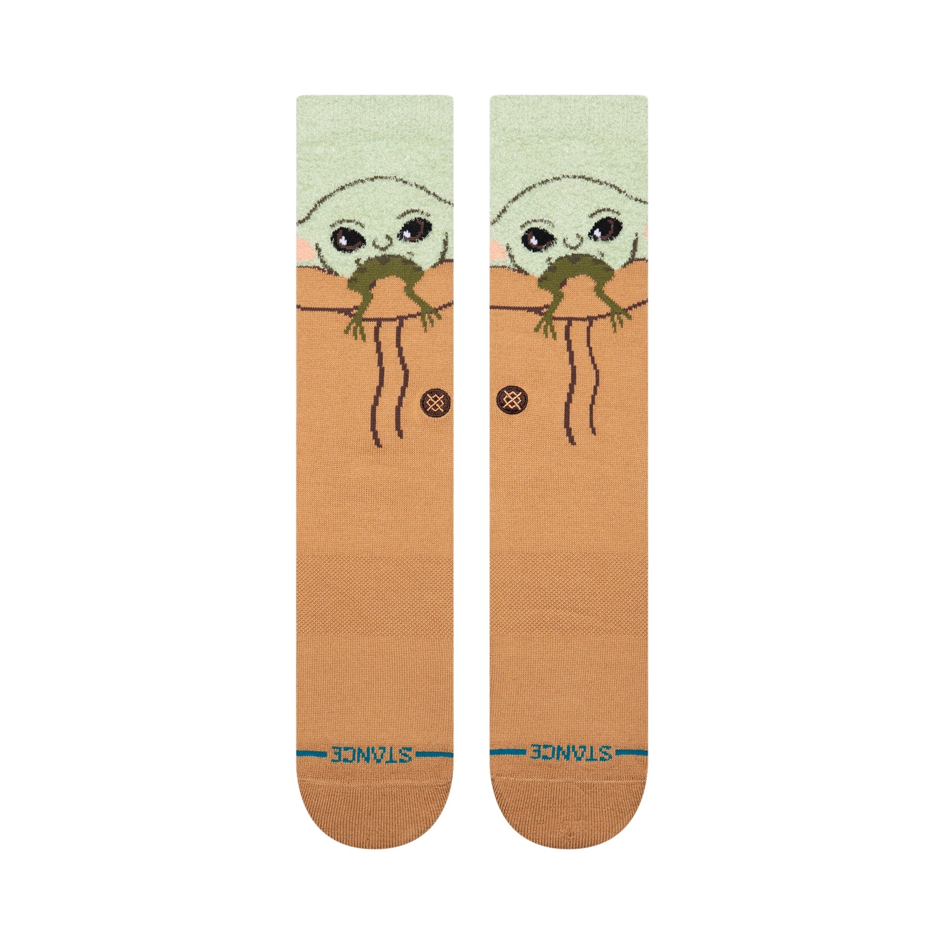Stance Grogu Hungry Crew Socken Grün 