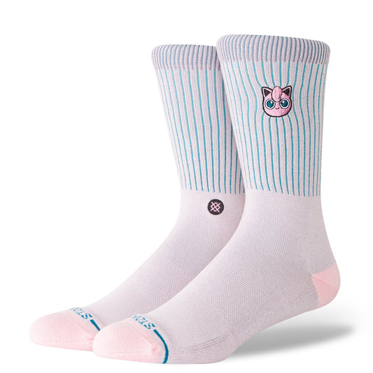 Stance Jigglypuff Crew Socken Pink 