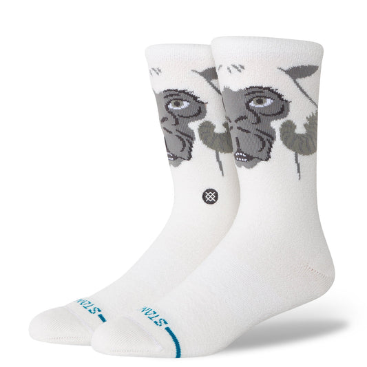 Stance Tauntaun Crew Socken Weiß 