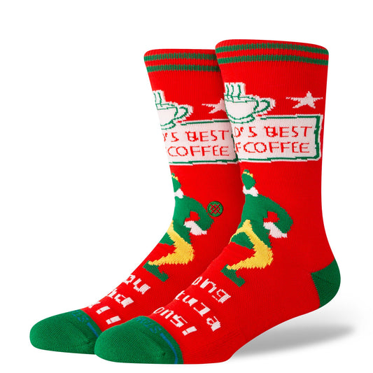 Stance Worlds Best Socken Rot 