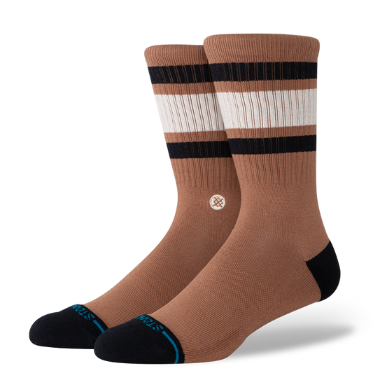 Stance Boyd Crew Socken Dark Roast 