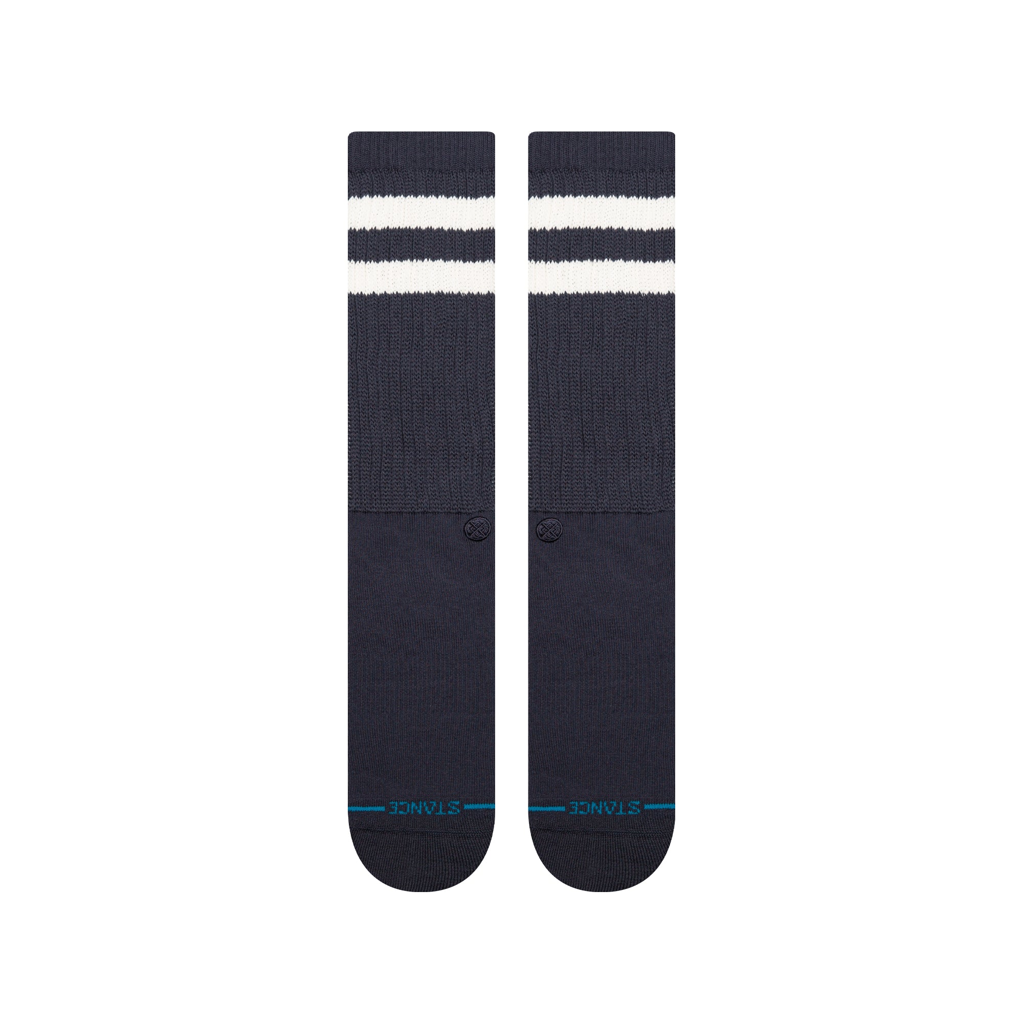 Stance Stripe Slouch Sock Navy Stripe