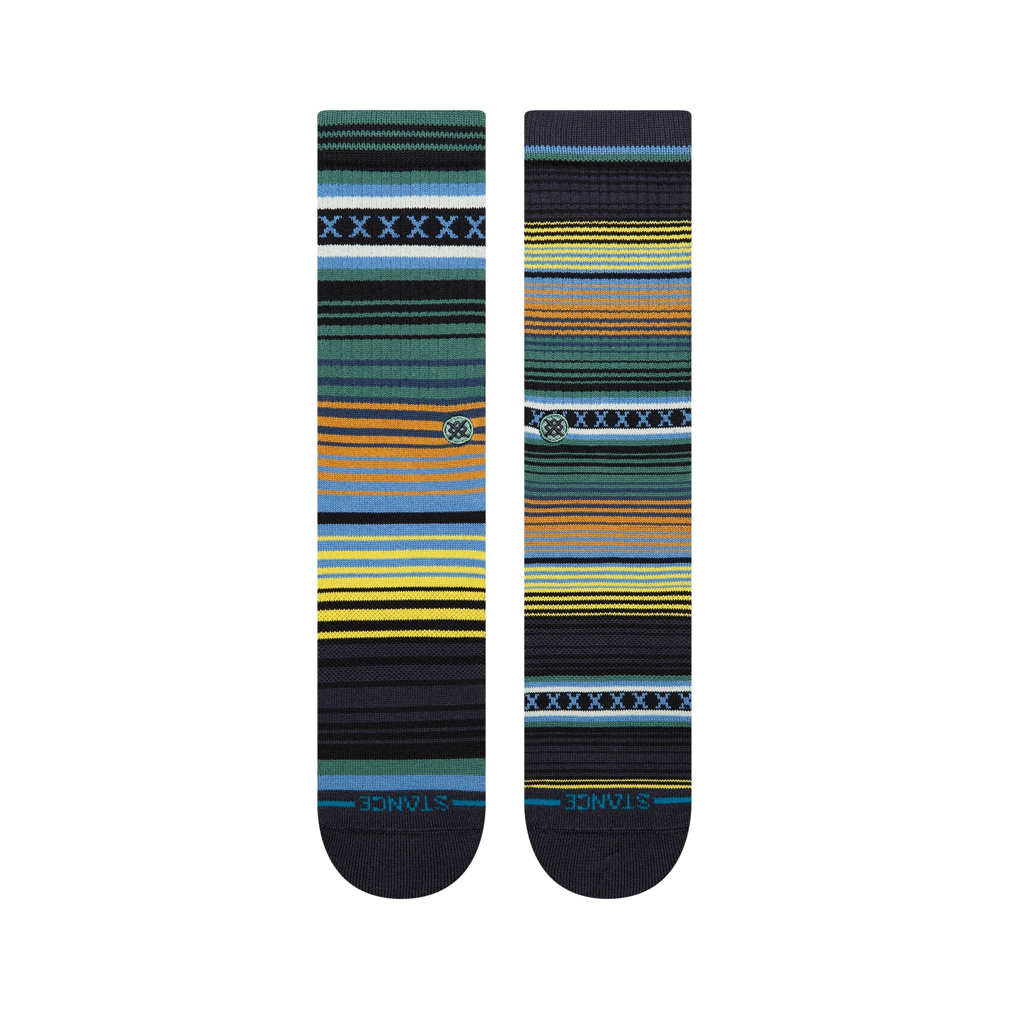 Stance Curren St Crew Sock Deep Teal