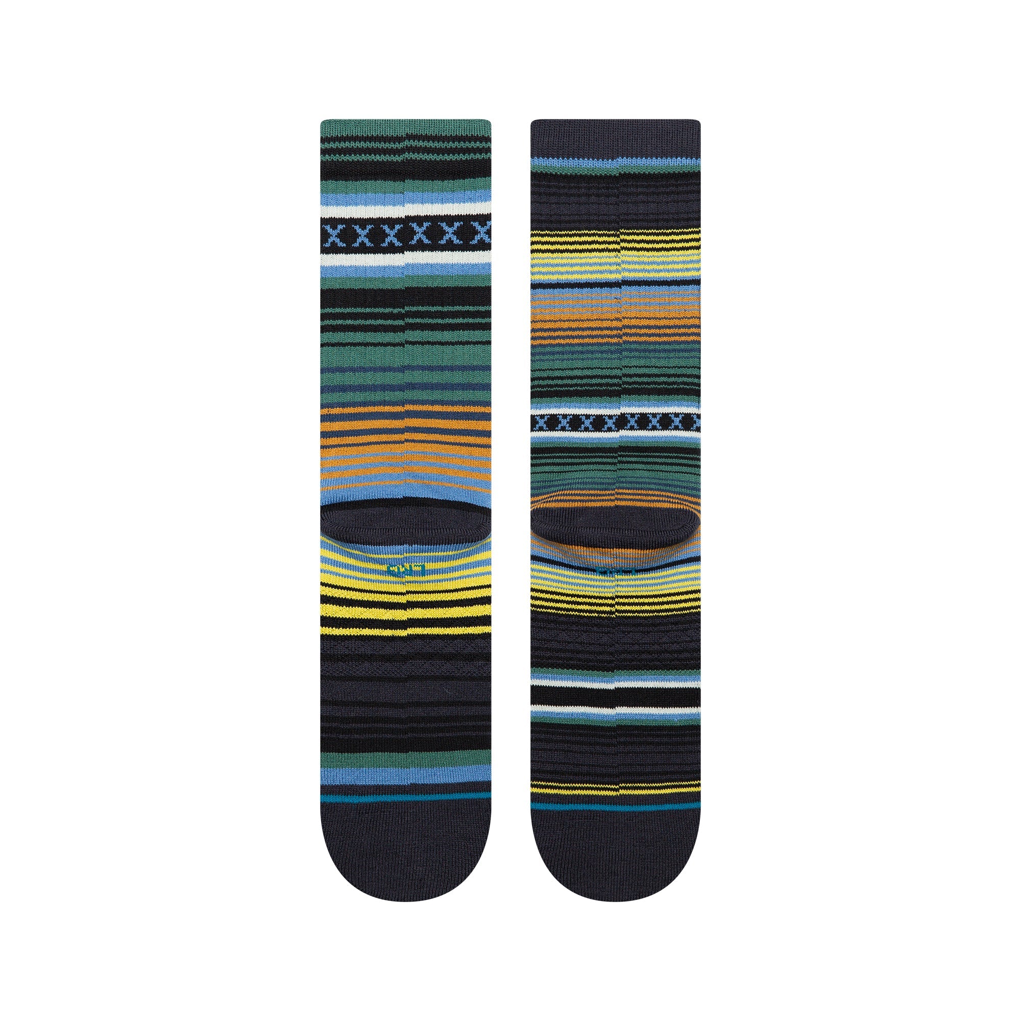 Stance Curren St Crew Sock Deep Teal